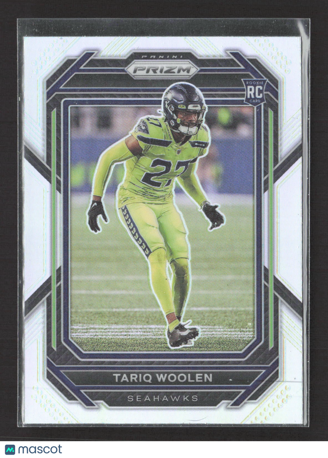 2023 Panini Prizm Tariq Woolen #349 RC silver