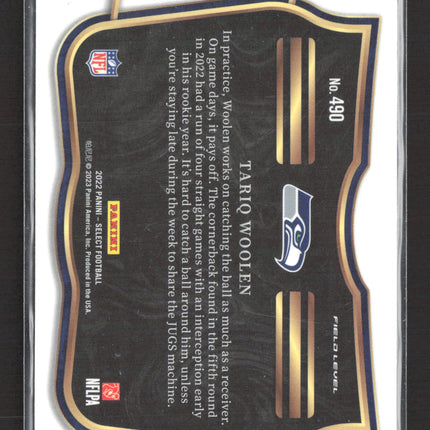 2023 Panini Select Field Level Tariq Woolen #490 RC