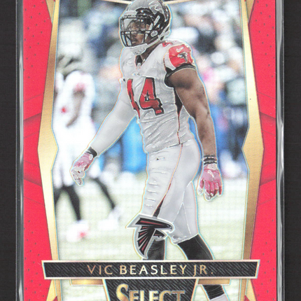 2017 Panini Select Vic Beasley Jr. #32 Red Prizm 85/99