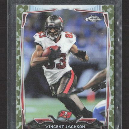 2005 Topps Chrome Vincent Jackson #31 Camo /99