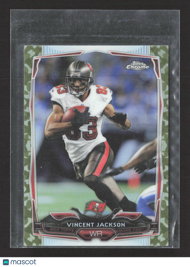 2005 Topps Chrome Vincent Jackson #31 Camo /99