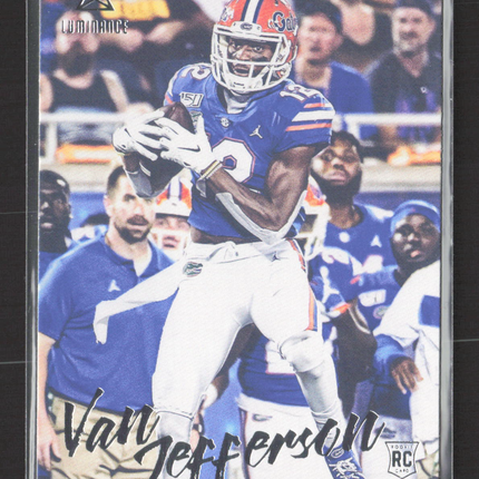 2020 Panini Luminance Van Jefferson #195 RC