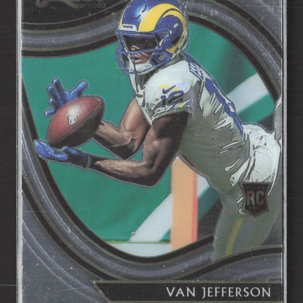 2021 Panini Select Football Van Jefferson #371 Field Level RC
