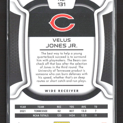 2022 Panini Certified Velus Jones Jr. #131 RC 196/325