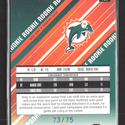 2004 Leaf Rookies & Stars Longevity Vick King #199