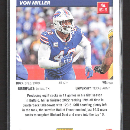 2023 Panini Donruss Von Miller #R93-20