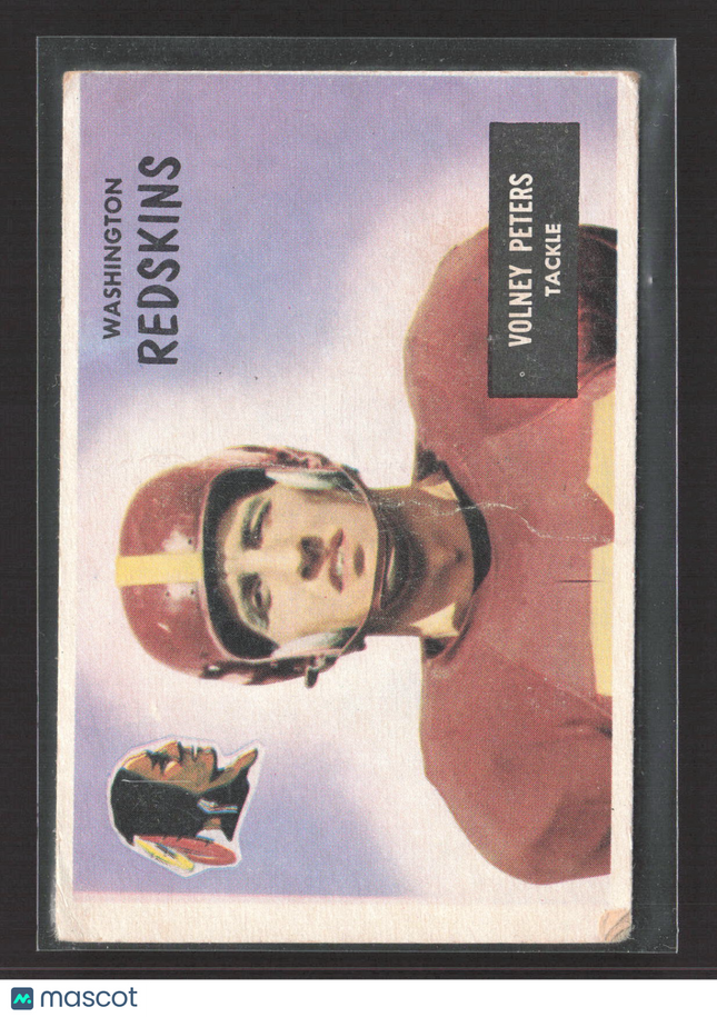 1954 Bowman Volney Peters #17