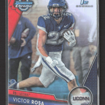2023 Bowman Chrome University Victor Rosa #186 Refractor