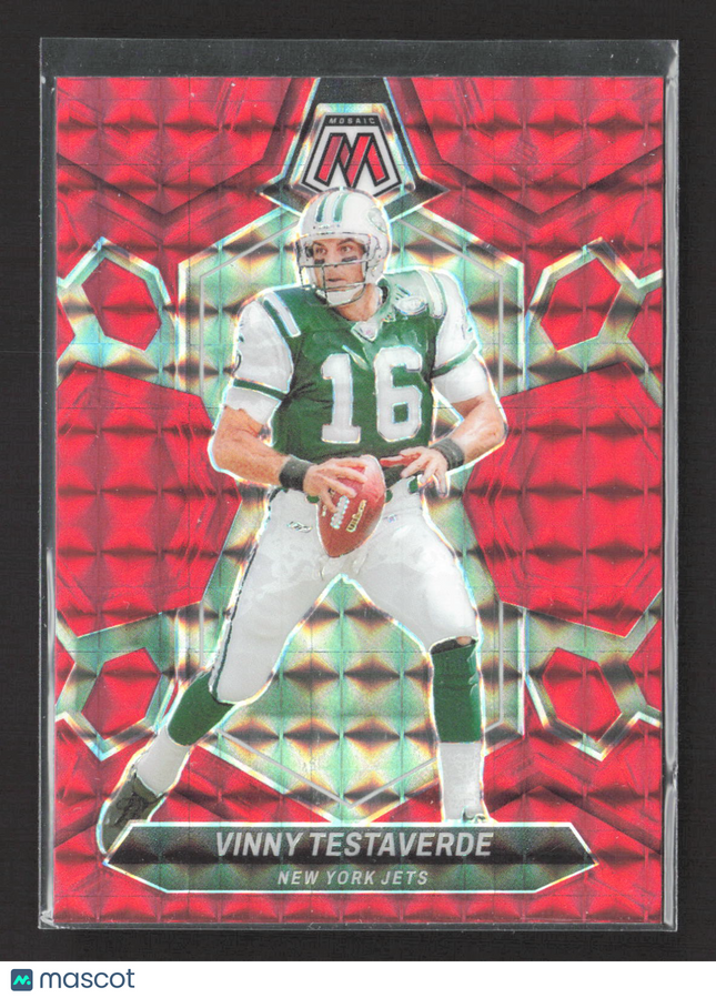 2024 Panini Mosaic Prizm Vinny Testaverde #243 Red