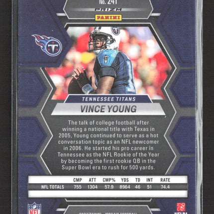 2023 Panini Mosaic Prizm Vince Young #241 Red
