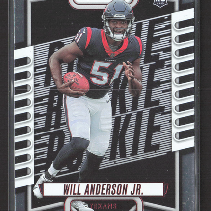 2023 Panini Absolute Football Will Anderson Jr. #103 RC