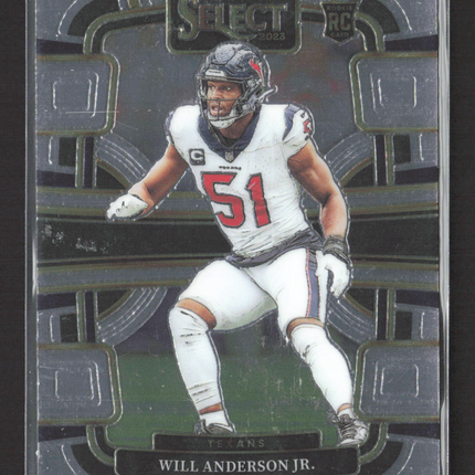 2024 Panini Select Will Anderson Jr. #40 Concourse RC