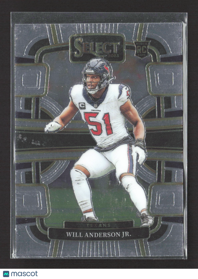 2024 Panini Select Will Anderson Jr. #40 Concourse RC