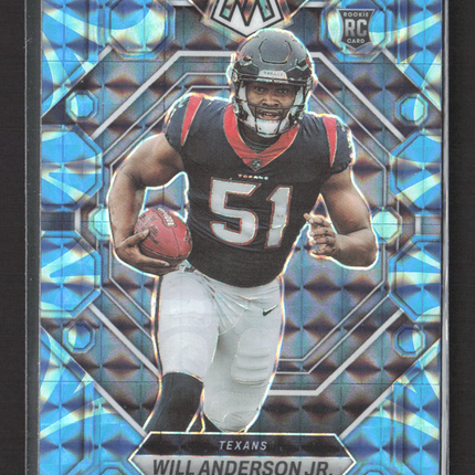2023 Panini Mosaic Will Anderson Jr. #376 Blue RC