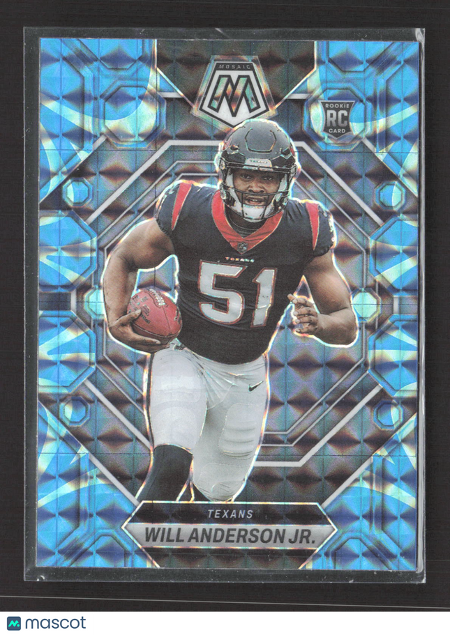 2023 Panini Mosaic Will Anderson Jr. #376 Blue RC