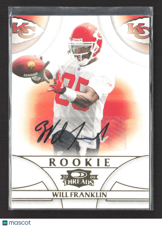 2008 Donruss Threads Will Franklin #247 auto
