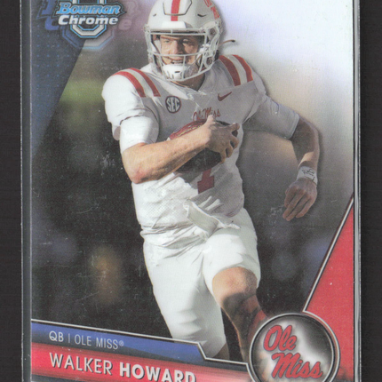 1992 Bowman University Chrome Walker Howard #78 Refractor