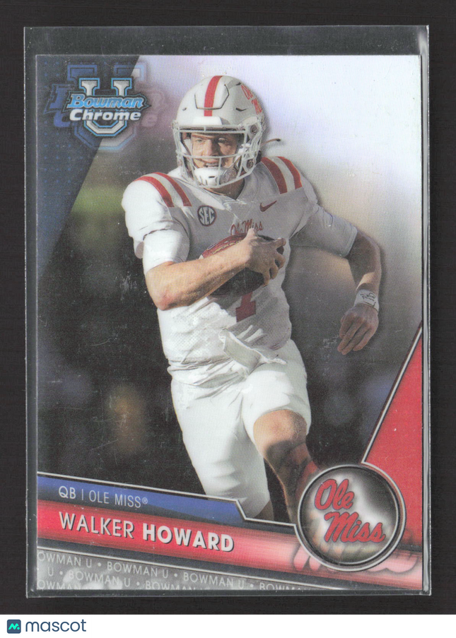 1992 Bowman University Chrome Walker Howard #78 Refractor