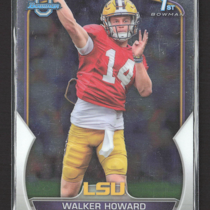 2022 Topps Bowman University Walker Howard #92