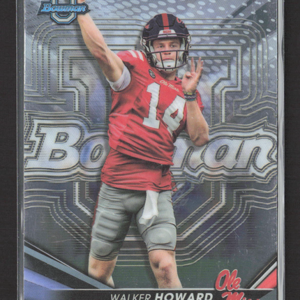 2022 Topps Bowman University Walker Howard #58