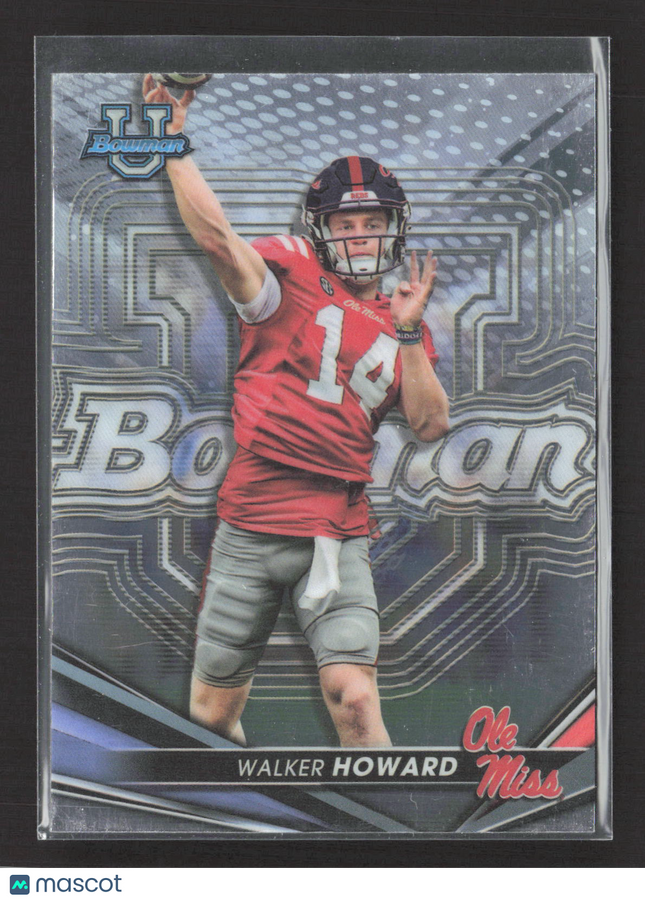 2022 Topps Bowman University Walker Howard #58