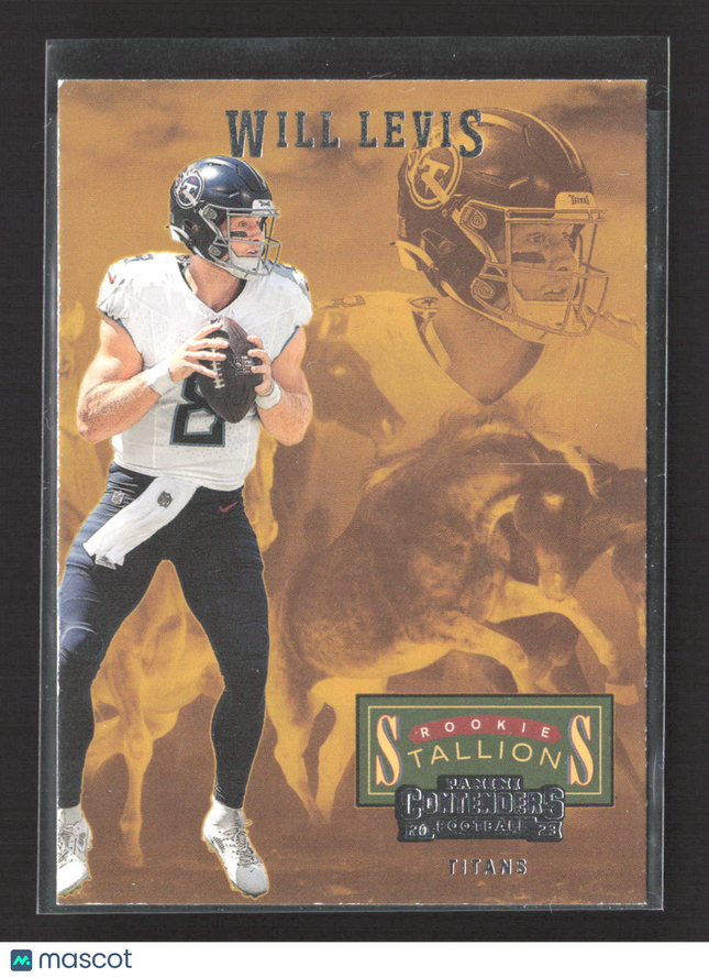2023 Panini Contenders Football Rookie Stallions Will Levis #7