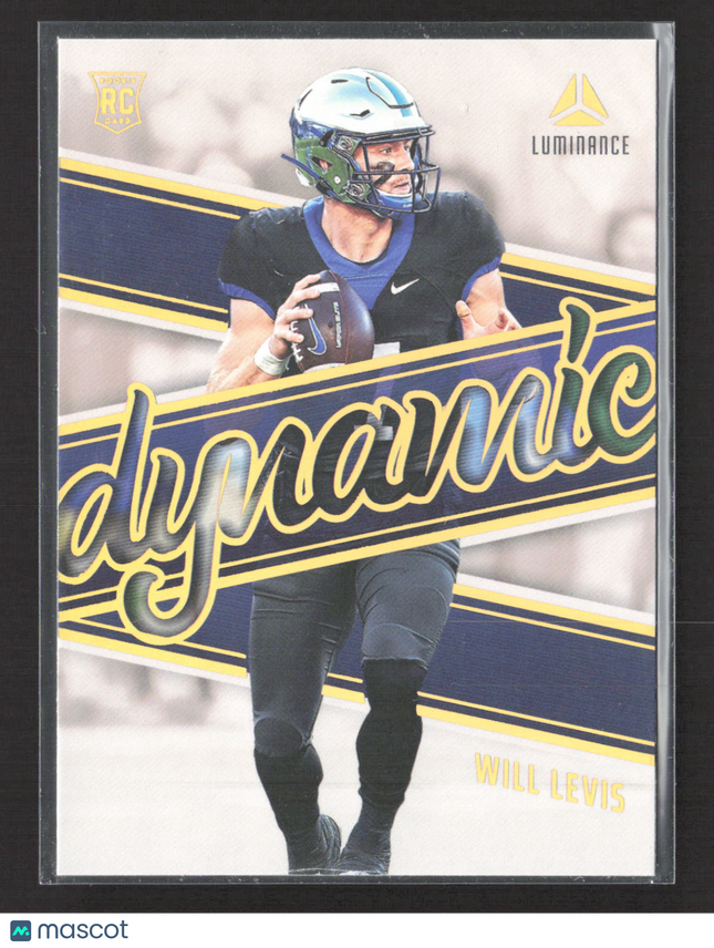 2023 Panini Luminance Football Will Levis #DR-3 Dynamic RC