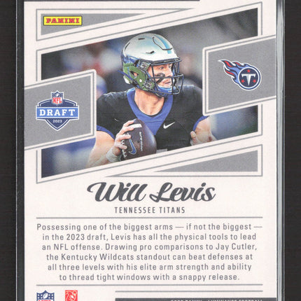 2023 Panini Luminance Football Will Levis #DR-3 Dynamic RC