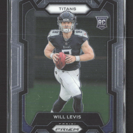 2023 Panini Prizm Will Levis #397 Silver RC