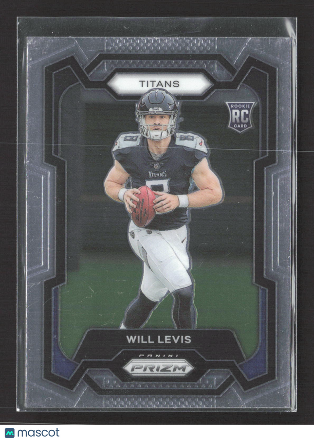 2023 Panini Prizm Will Levis #397 Silver RC
