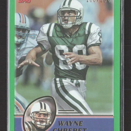 2024 Topps Composite Wayne Chrebet #426 Green 166/250