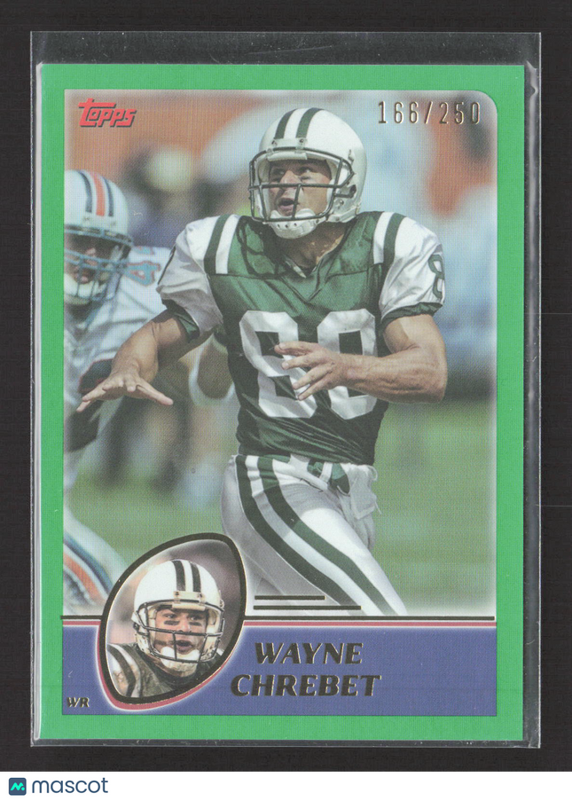 2024 Topps Composite Wayne Chrebet #426 Green 166/250