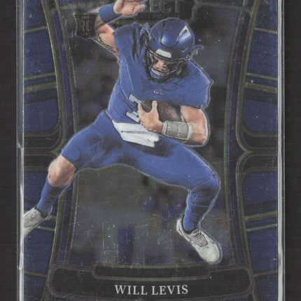 2023 Panini Select Draft Picks Will Levis #3 Blue RC