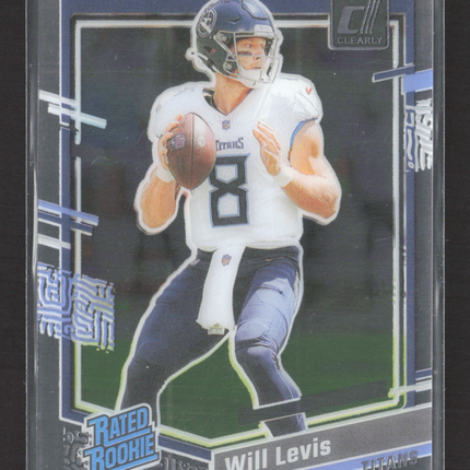 2024 Panini Clearly Donruss Will Levis #94