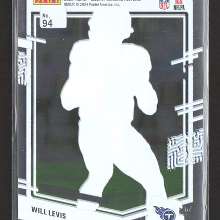 2024 Panini Clearly Donruss Will Levis #94
