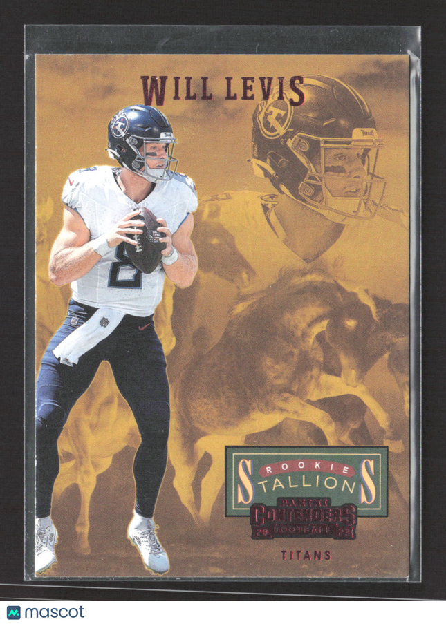 2023 Panini Contenders Football Rookie Stallions Will Levis #7