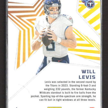 2024 Panini Illusions Shining Stars Will Levis #24 RC