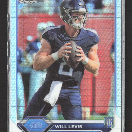 2024 Topps Composite Topps Chrome Will Levis #4 prism Refractor RC