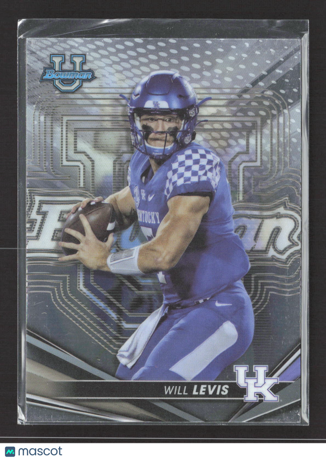 2022 Topps Bowman University Will Levis #60