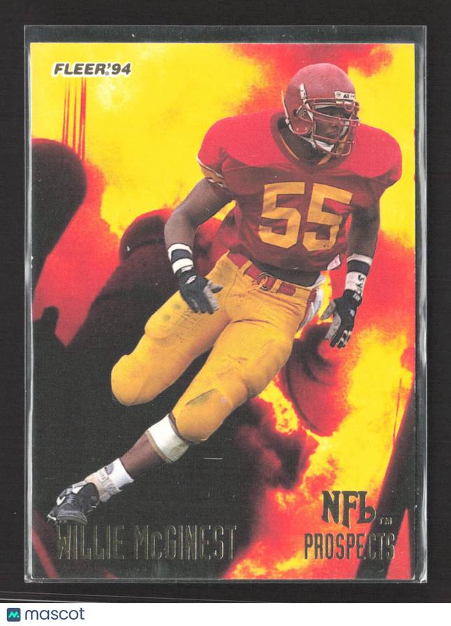 1994 Fleer NFL Prospects Willie McGinest #18