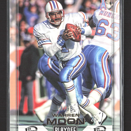2016 Panini Playoff Warren Moon #200 1st Down 13/99