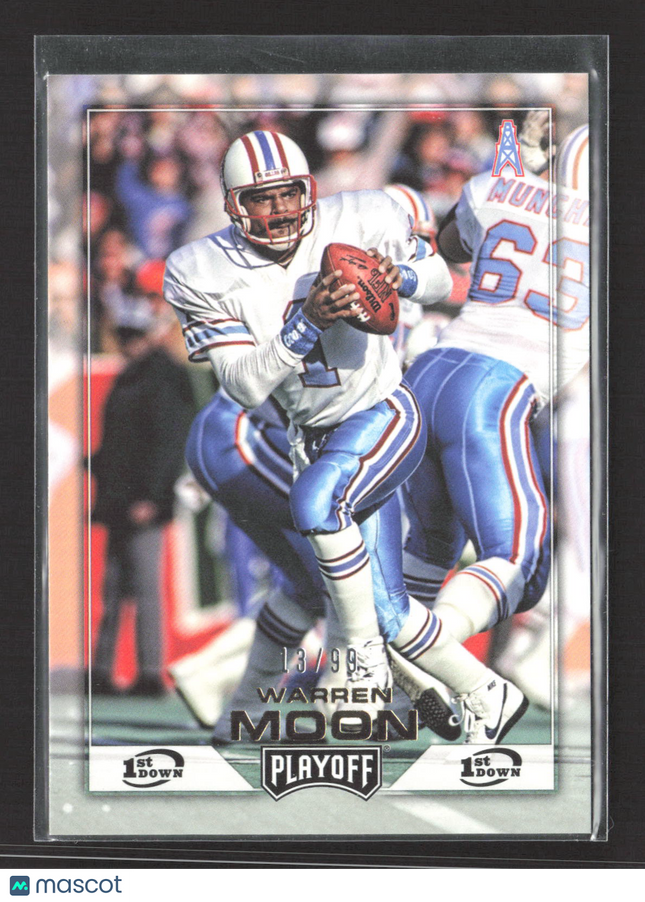 2016 Panini Playoff Warren Moon #200 1st Down 13/99