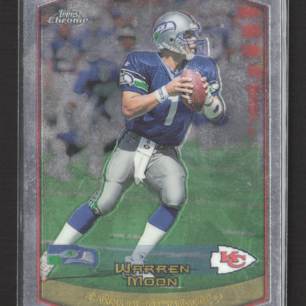 1999 Topps Chrome Transactions Warren Moon #4