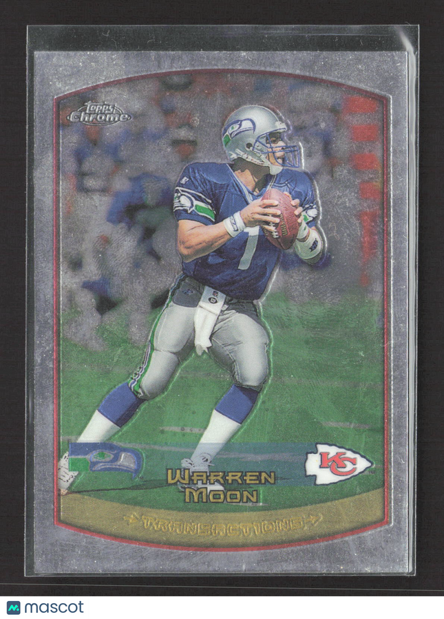 1999 Topps Chrome Transactions Warren Moon #4