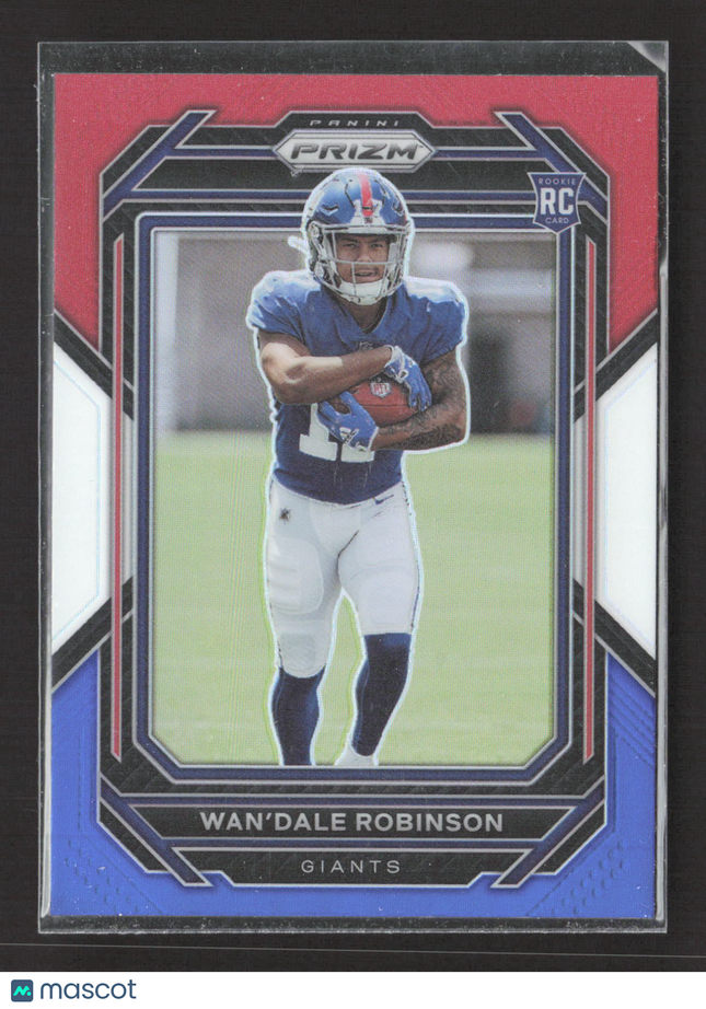 2023 Panini Prizm Wan'Dale Robinson #315 Red White Blue RC