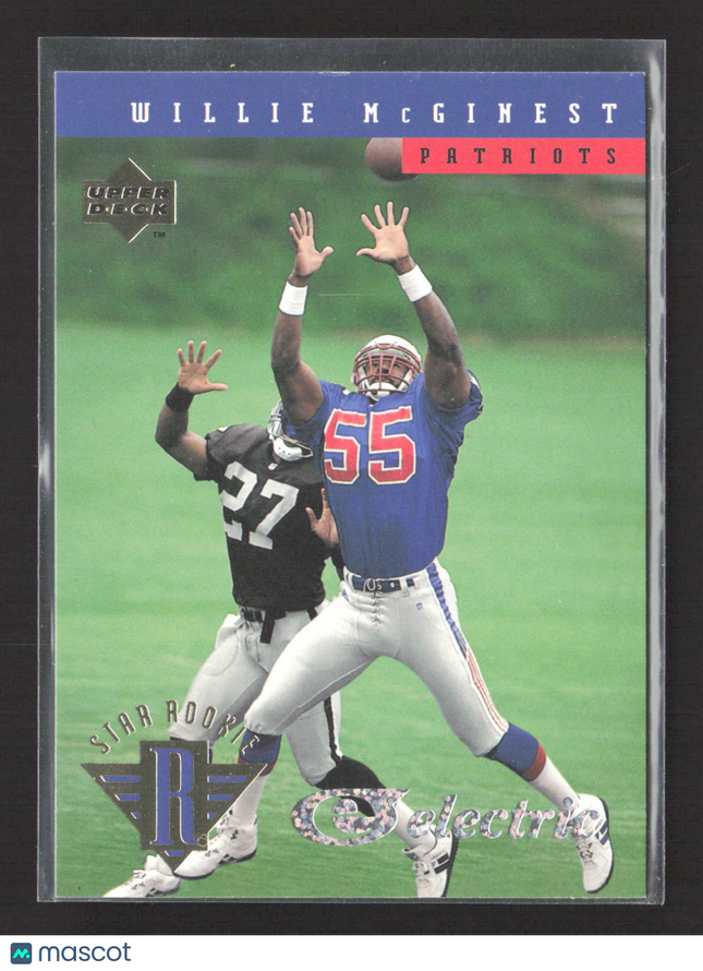 1994 Upper Deck Electric Court Willie McGinest #8