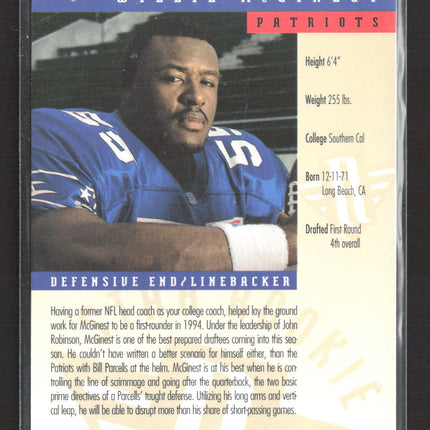 1994 Upper Deck Electric Court Willie McGinest #8