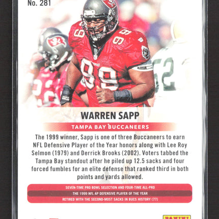 2023 Panini Prestige Xtra Points Warren Sapp #281 Purple 66/89