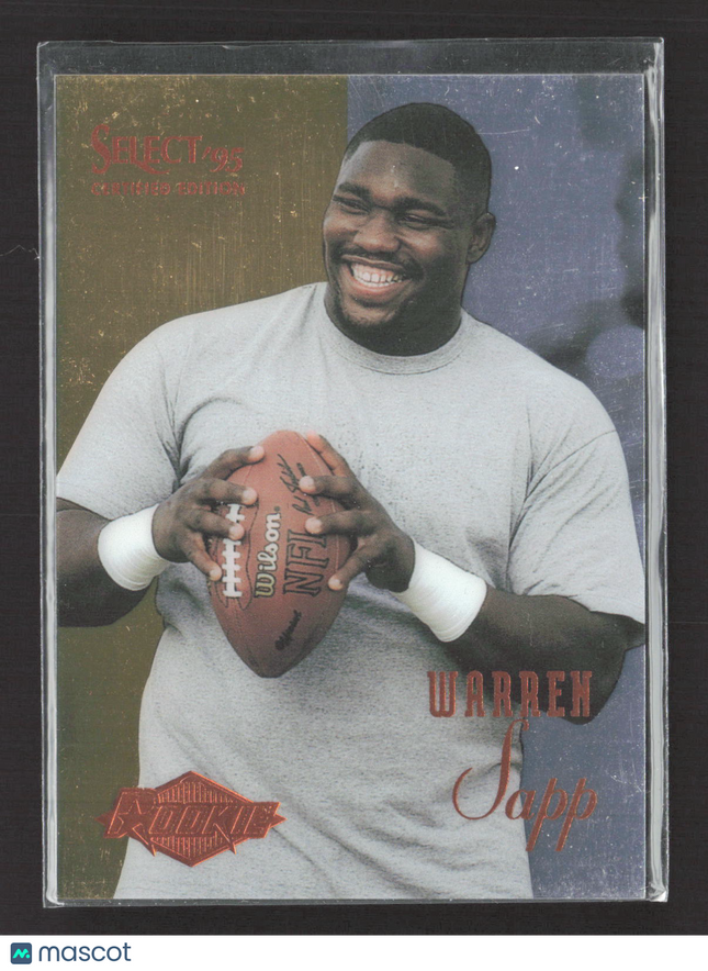 1995 Pinnacle Select Certified Edition Warren Sapp #127