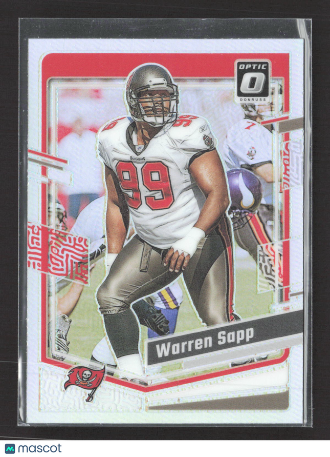 2023 Panini Donruss Optic Prizm Warren Sapp #187 holo